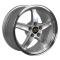 OE Replica Wheels FR04B - 17" Replica Wheel FR04 Fits Ford Mustang Cobra Rim 17x9 Silver Wheel FR04B-D17090-5450-24SM