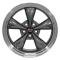 OE Replica Wheels FR01 - 17" Replica Wheel FR01 Fits Ford Mustang Bullitt Rim 17x9 Gunmetal Wheel FR01-17090-5450-24AM