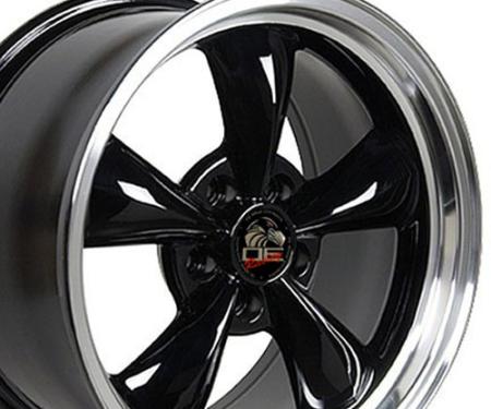 OE Replica Wheels FR01 - 17" Replica Wheel FR01 Fits Ford Mustang Bullitt Rim 17x9 Black Wheel FR01-17090-5450-24BM