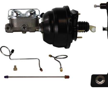 Leed Brakes 1967-1970 Ford Mustang Power Hydraulic Kit with pre-bent lines and pedal FC0038HK