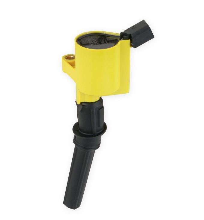 Accel Ignition Coil, SuperCoil, 1998-2008 Ford 4.6L/5.4L/6.8L 2-Valve Modular Engines, Yellow, Individual 140032