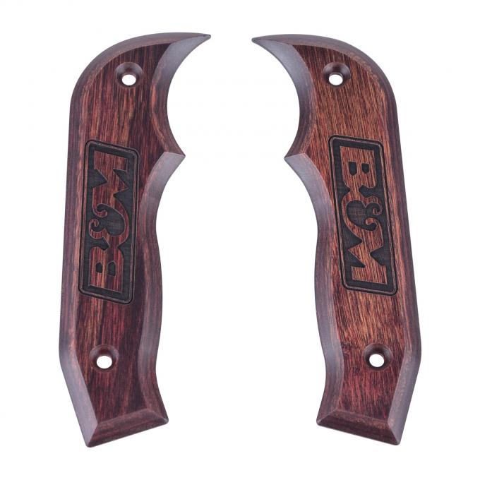 B&M Magnum Grip Side Plates, Rosewood 81086