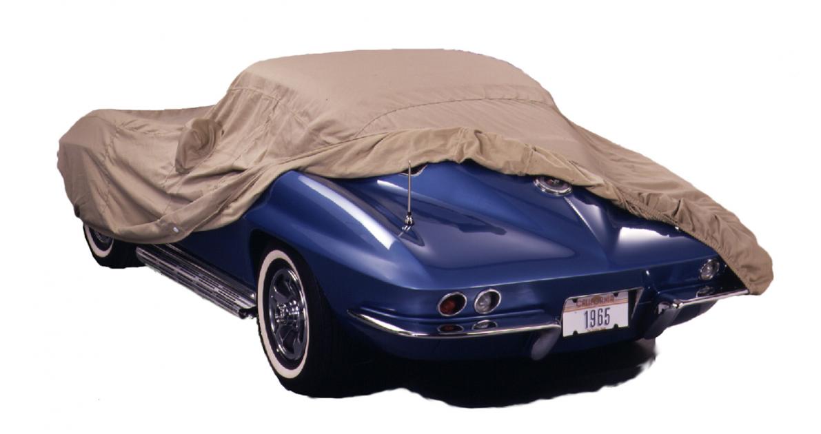 Covercraft 1966-1968 Ford Mustang Custom Fit Car Covers, Tan Flannel Tan  C14437TF Mustang Depot