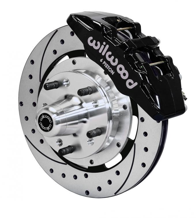 Wilwood Brakes Forged Dynapro 6 Big Brake Front Brake Kit (Hub) 140-12945-D