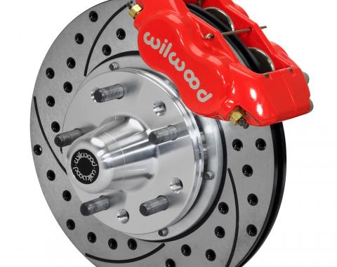 Wilwood Brakes Forged Dynalite Pro Series Front Brake Kit 140-11073-DR