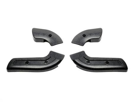 Daniel Carpenter 1968-70 Seat Hinge Covers - Bl C8ZZ-6561692-B