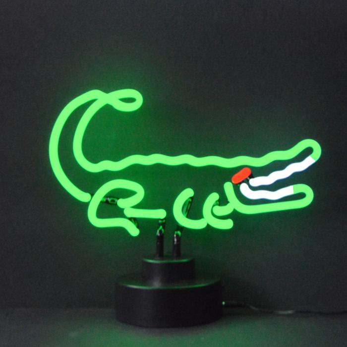 Neonetics Neon Sculptures, Alligator Neon Sculpture | Mustang Depot