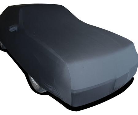 Mustang Car Cover Fastback LX, Onyx Satin Indoor, Black, 1986-1993