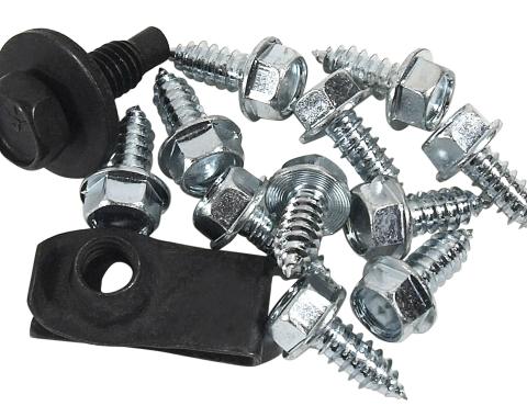 Redline Restomotive® 1965-1973 Ford Mustang Gas Tank Mounting Screw Set