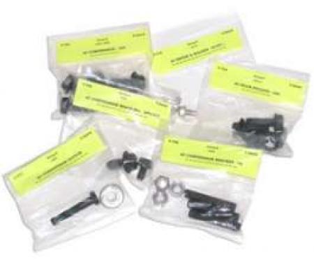 Air Conditioning Underhood Bolt Kit, 390, 428, Ford & Mercury, 1969-1970