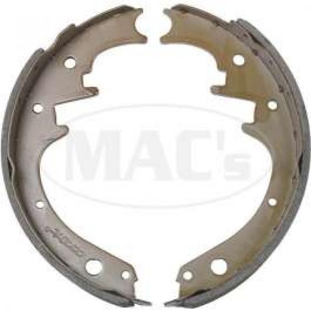 Brake Shoes - Front - 10 x 2 1/4 - Relined - Bonded Linings | Mustang Depot