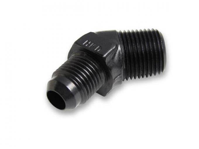 Earl's 45 Degree Elbow Male an -8 to 3/8" NPT AT982308ERL