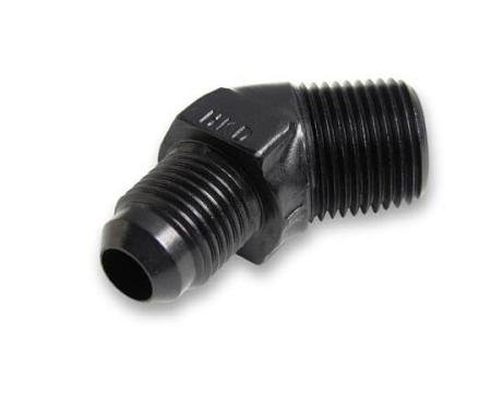 Earl's 45 Degree Elbow Male an -8 to 3/8" NPT AT982308ERL