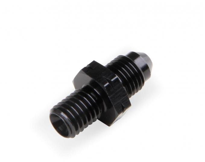 Earl's Straight Male an -4 to 10mm X 1.5, Black AT9919BFDERL