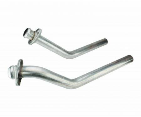 Pypes 67-69 Mustang Exhaust Manifold Down Pipe 2.5 in Standard Manifold Hardware Not Incl Natural 409 Stainless Steel Exhaust DFM10S