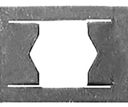 Flat Nut 5/16'' Stud Size 1/2'' X 11/16''