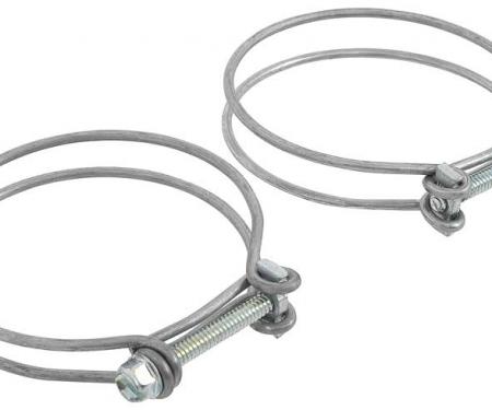 OER 1965-70 Mustang Fuel Filler Neck Clamps HK208