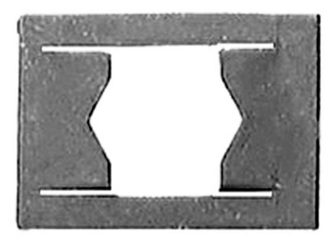 Flat Nut 5/16'' Stud Size 1/2'' X 11/16''