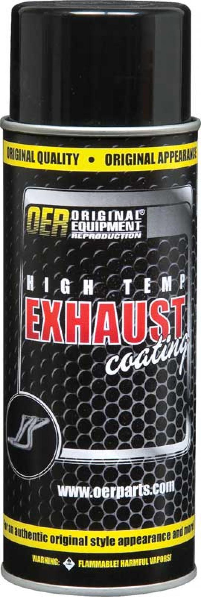 OER Silver Hi-Temp Exhaust Coating Aerosol Can - Net Weight 12 Oz. K89555