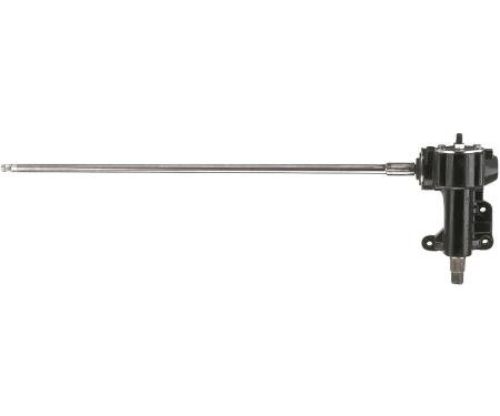 OER 1965-E67 Mustang, Steering Gear Box, Upgraded Needle Bearing Style, 42-1/8" Long Shaft, 16:1 Ratio, 1" Sector 3504H