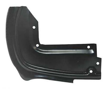 OER 1967-68 Front Fender Splash Shield LH front 16102F