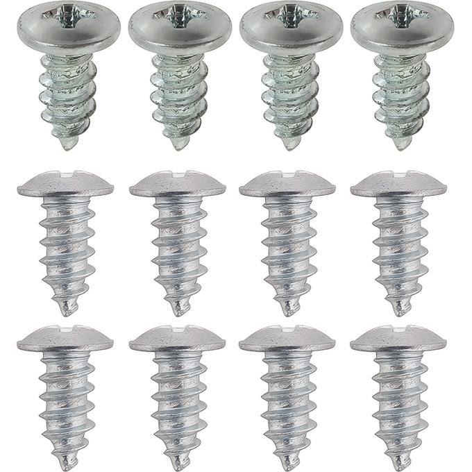 OER 1964-68 Mustang 12 Piece Windshield Molding Clip Screw Set HK375