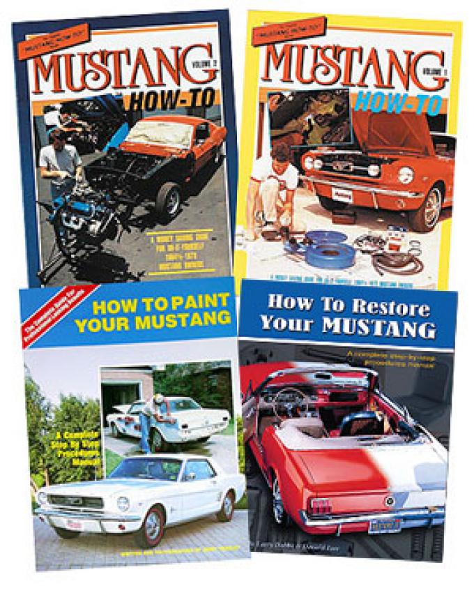 OER How-To-Restore Your Mustang Library - Four Book Set *LS1