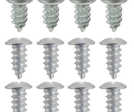 OER 1964-68 Mustang 12 Piece Windshield Molding Clip Screw Set HK375