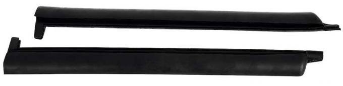 OER 1983-93 Ford Mustang, Convertible, Quarter Window Vertical Weatherstrips 83L105