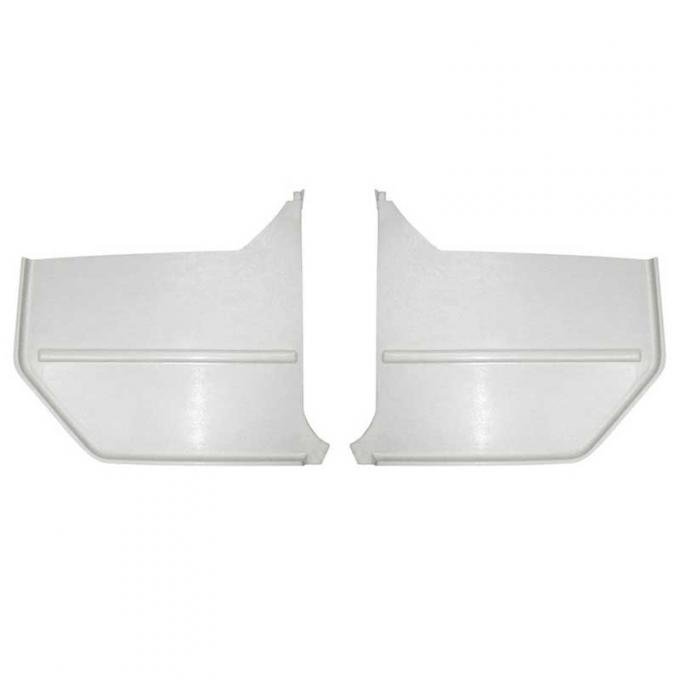 OER 1965-66 Ford Mustang, Convertible, Kick Panels, White 2341410