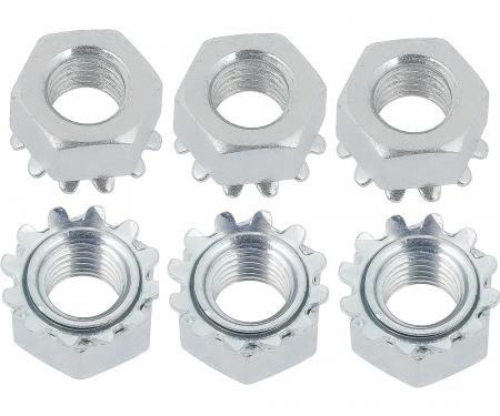 OER 1965-66 Mustang, Shock Tower Nut Set, 6 Pieces HK270