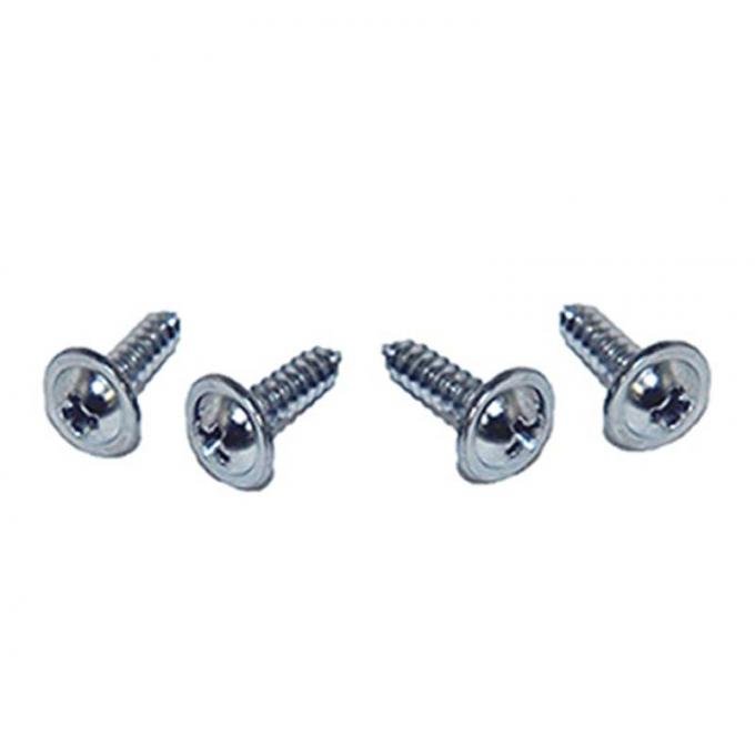 OER 1964-68 Mustang, Kick Panel Screw Set, 4 Pieces HK55