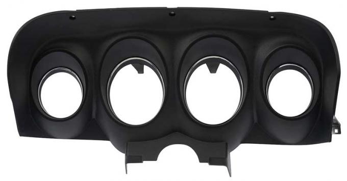 OER 1970 Mustang Dash Instrument Bezel - Black 10838Q